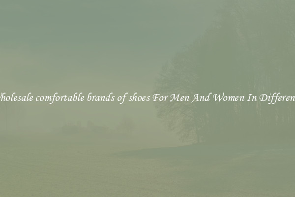 Buy Wholesale comfortable brands of shoes For Men And Women In Different Styles