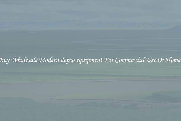 Buy Wholesale Modern depco equipment For Commercial Use Or Homes