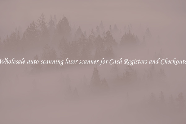 Wholesale auto scanning laser scanner for Cash Registers and Checkouts 