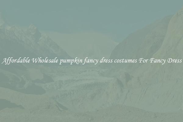 Affordable Wholesale pumpkin fancy dress costumes For Fancy Dress
